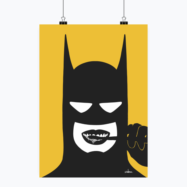 “Those Who Don’t Brush Their Teeth Get Into Trouble” – Poster