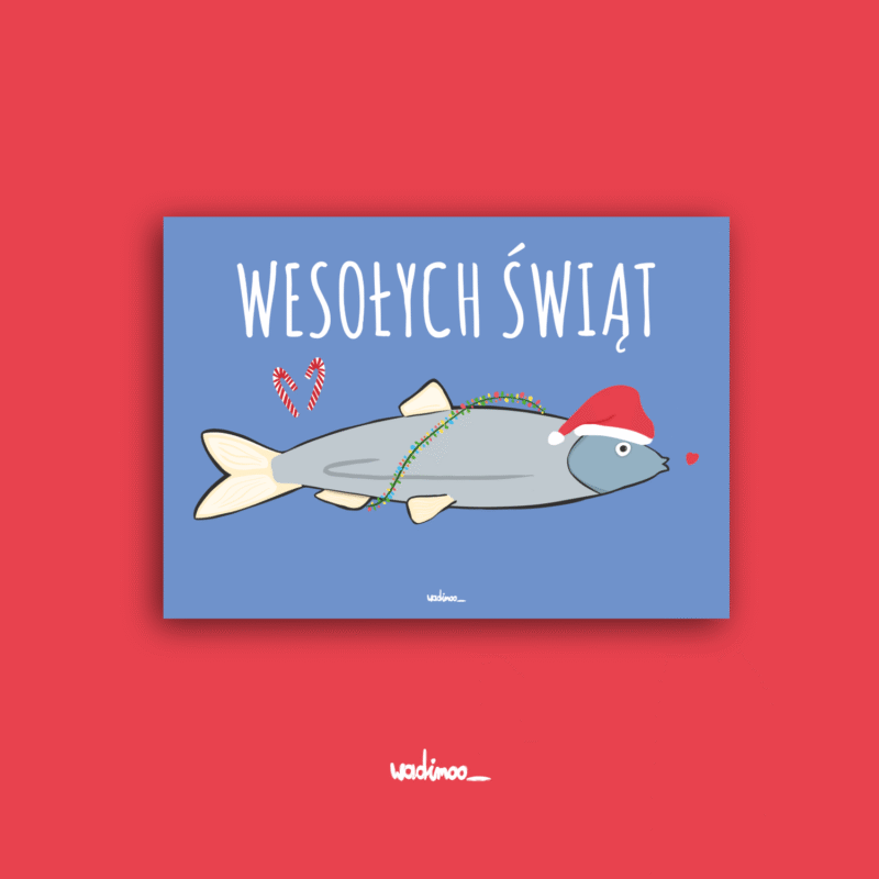 “Christmas Herring” – Holiday Card
